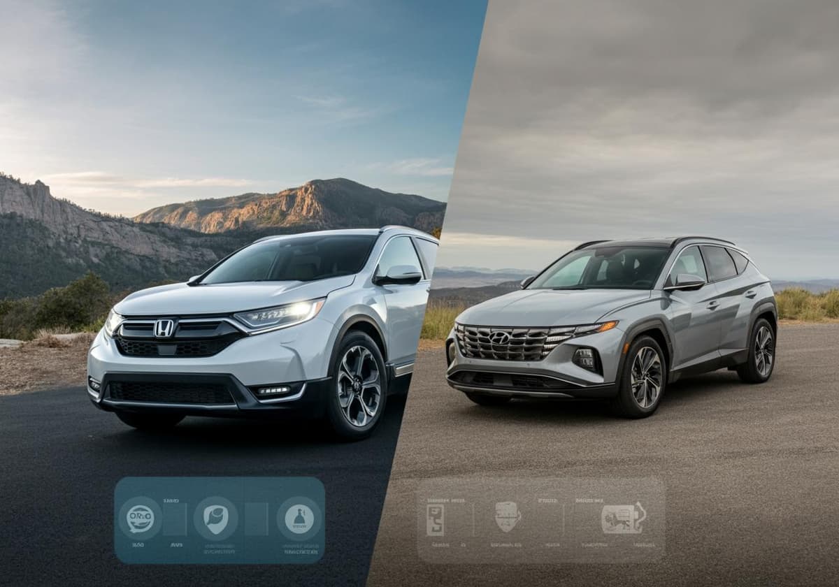 2025 Honda Cr V Vs Hyundai Tucson Which Is Better