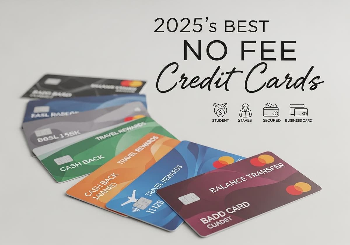 2025S Best No Fee Credit Cards