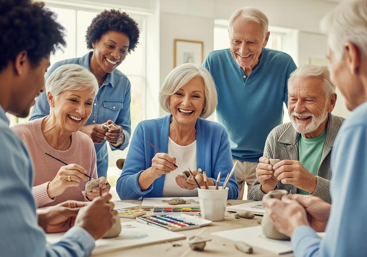 Art And Seniors Benefits