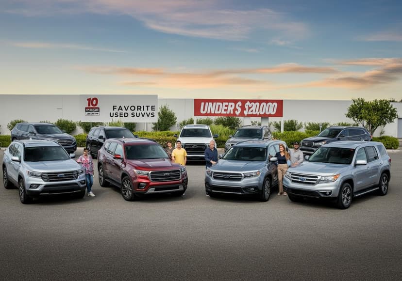 Favorite 10 Used Suvs Under 20