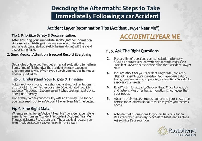 Find An Accident Lawyer Recommendation Tips