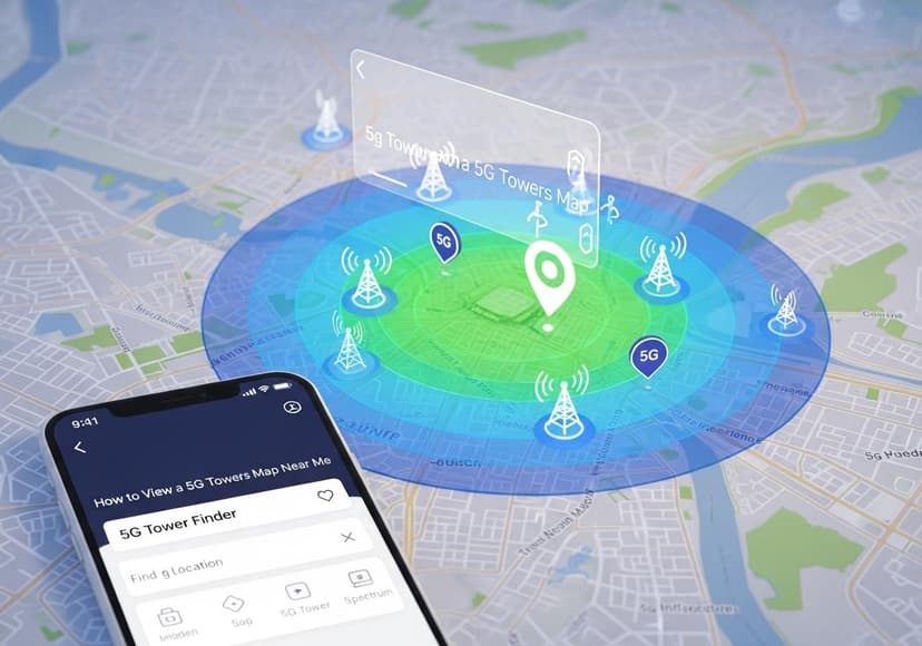 Find Nearby 5G Tower Locations