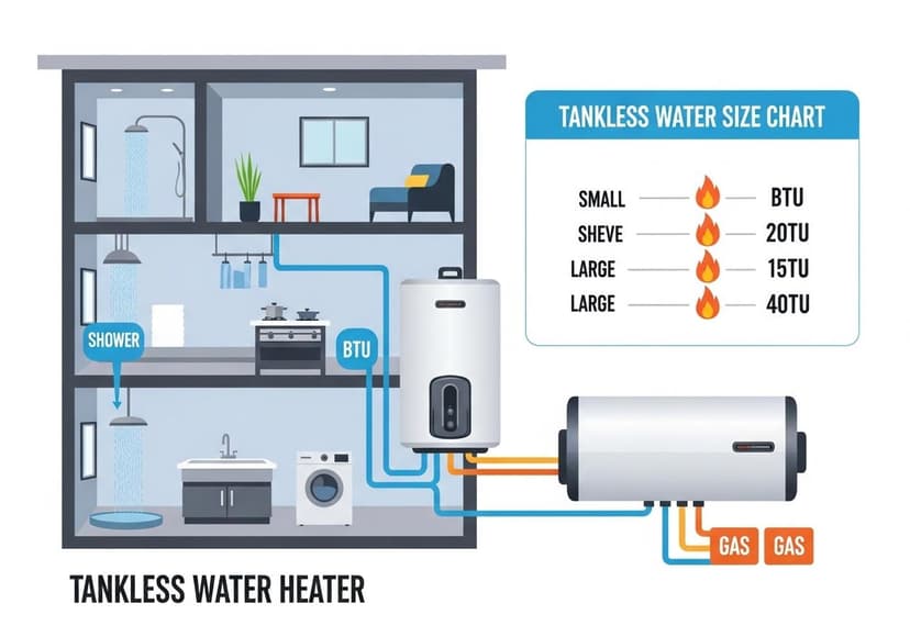 How To Size A Tankless Water Heater