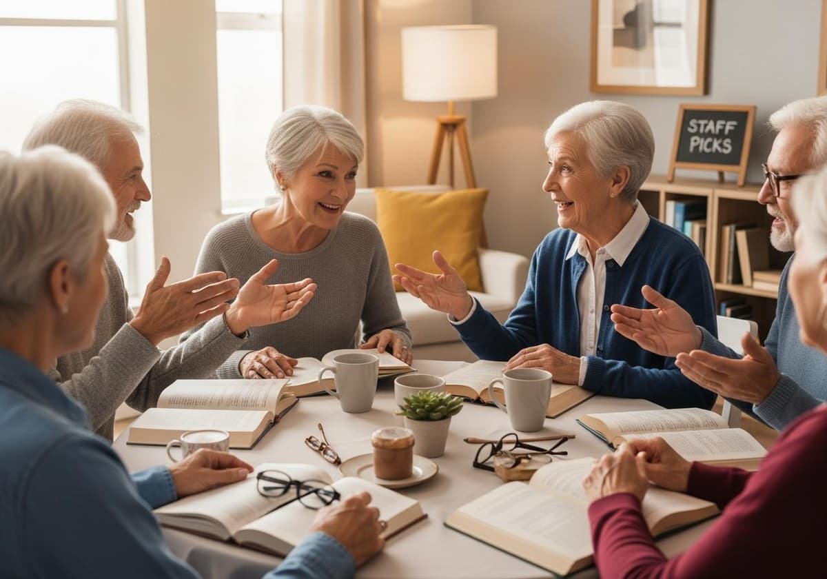 Senior Book Clubs Discussion Tips