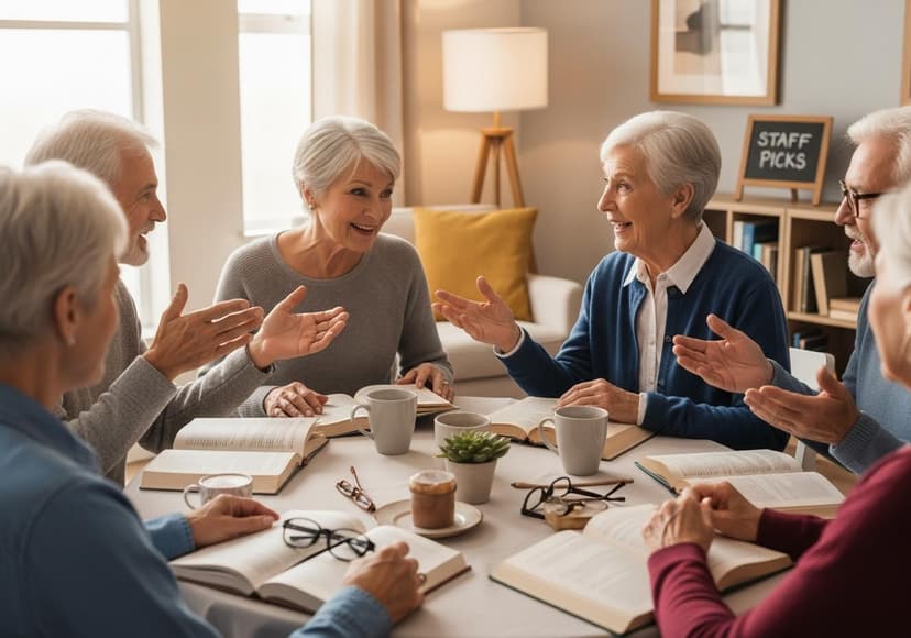 Senior Book Clubs Discussion Tips