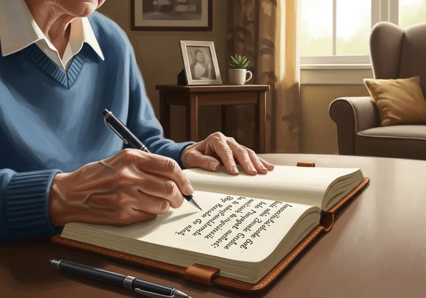 Senior Journaling And Memory Care