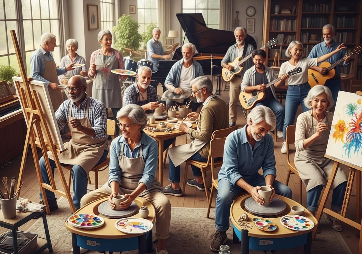 The Benefits Of Creative Aging